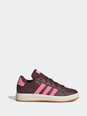 Rojo - Zapatillas con cordones Grand Court de adidas - Imagen 1 de 9