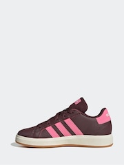 Rojo - Zapatillas con cordones Grand Court de adidas - Imagen 2 de 9