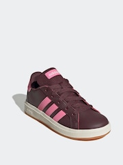 Rojo - Zapatillas con cordones Grand Court de adidas - Imagen 3 de 9