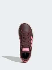 Rojo - Zapatillas con cordones Grand Court de adidas - Imagen 7 de 9