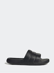 adidas Black ZN Scape Slides - Image 1 of 9