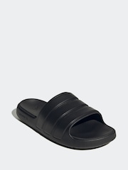 adidas Black ZN Scape Slides - Image 3 of 9