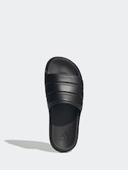 adidas Black ZN Scape Slides - Image 5 of 9