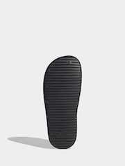 adidas Black ZN Scape Slides - Image 6 of 9