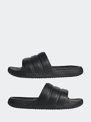 adidas Black ZN Scape Slides - Image 7 of 9