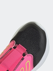 adidas Black/Pink Kids Tensaur Comfort Trainers - Image 9 of 9