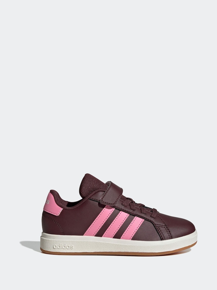 adidas Red Grand Court 2.0 Trainers - Image 1 of 9