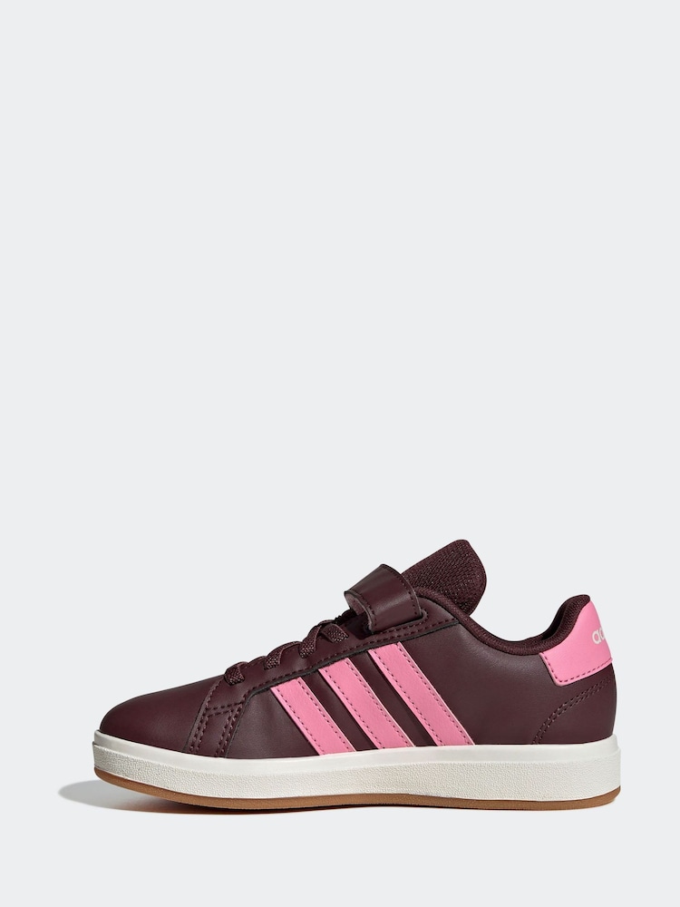 adidas Red Grand Court 2.0 Trainers - Image 2 of 9