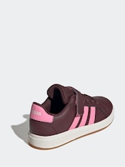 adidas Red Grand Court 2.0 Trainers - Image 4 of 9