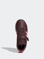adidas Red Grand Court 2.0 Trainers - Image 6 of 9