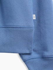 Blå - Gap Vintage Soft Oversized Split-Hem Sweatshirt (4-13yrs) - Bilde 4 av 4
