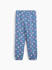 Gap Blue Heart Pull On Logo Joggers (6mths-5yrs) - Image 2 of 3