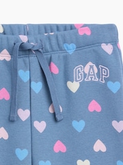 Gap Blue Heart Pull On Logo Joggers (6mths-5yrs) - Image 3 of 3