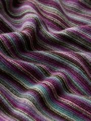 Seasalt Cornwall Purple Fruity Striped Jumper - Image 5 of 5
