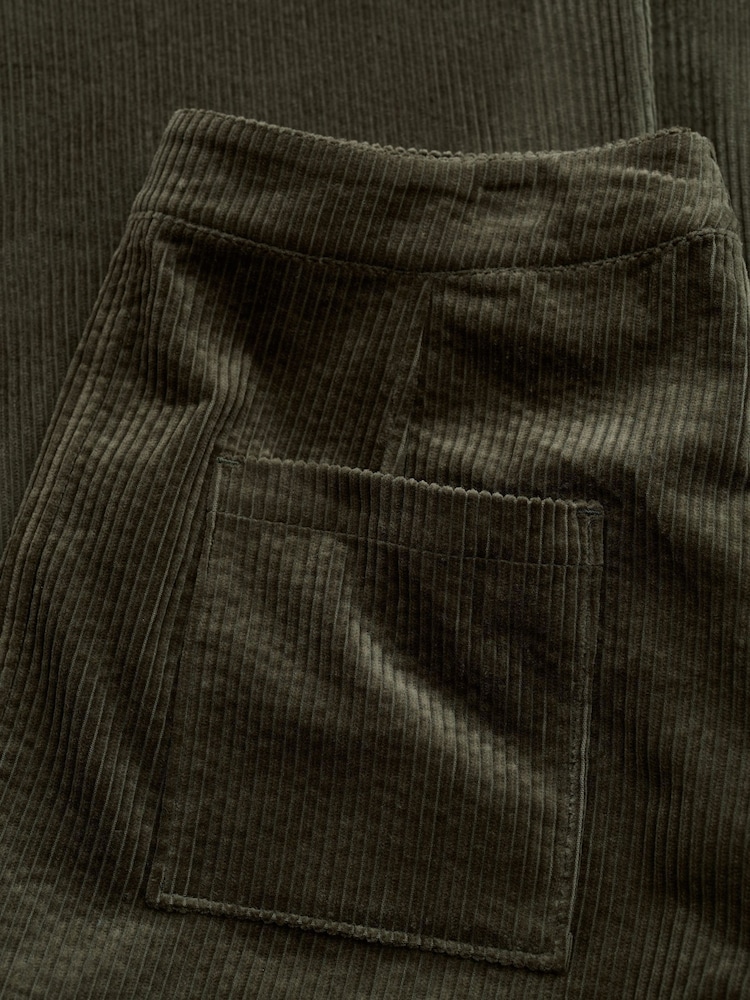 Seasalt Cornwall Green Window Wren Cord Midi Skirt - Image 5 of 5