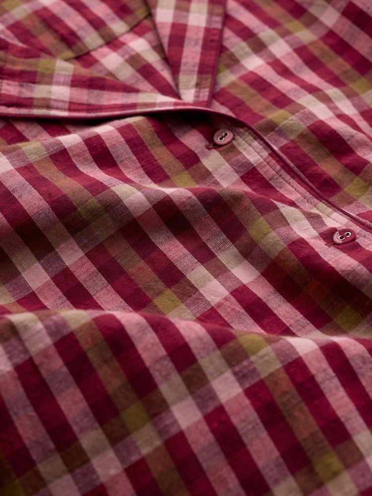 Seasalt Cornwall Red Sailing Moon Pyjamas - Image 7 of 7 Seasalt Cornwall Red Sailing Moon Pyjamas - Image 7 of 7