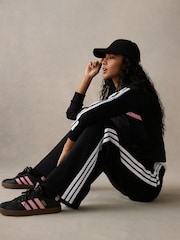 adidas Black Teamsport Tracksuit - Image 3 of 10