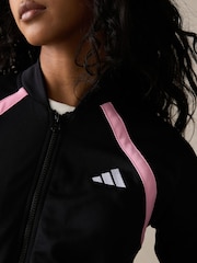 adidas Black Teamsport Tracksuit - Image 5 of 10