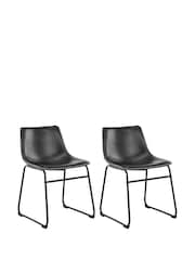 Actona White Black Heaven Round Dining Table - Image 6 of 8