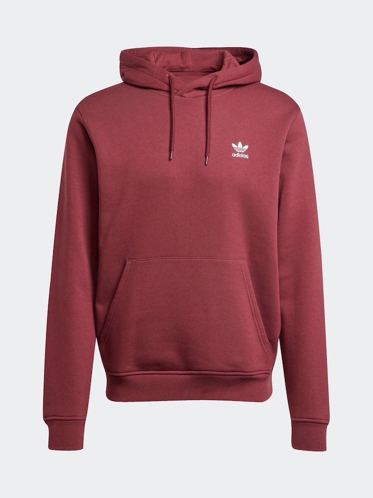 أحمر - سترة هودي Trefoil Essentials من Adidas Originals - صورة 7 من 7 أحمر - سترة هودي Trefoil Essentials من Adidas Originals - صورة 7 من 7