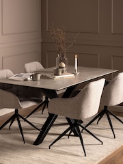 Actona Grey Heaven Dining Table - Image 1 of 8