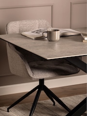 Actona Grey Heaven Dining Table - Image 4 of 8