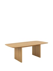 Actona OakBlack Christo Dining Table & 6 Ida Dining Chairs - Image 2 of 12