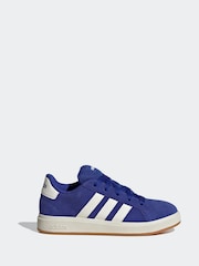 Темно-синий - Кроссовки adidas Grand Court 00-х - Изображение 1 из 9