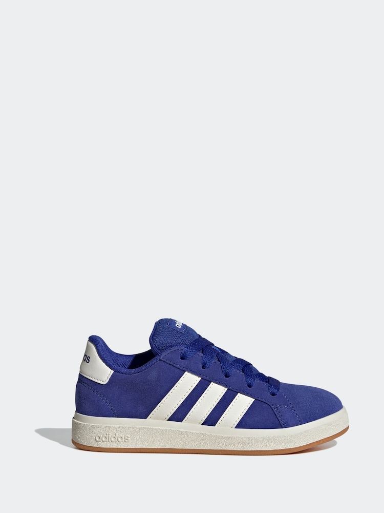 Темно-синий - Кроссовки adidas Grand Court 00-х - Изображение 1 из 9