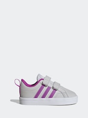 adidas Grey/Purple VS Pace 2.0 Trainers - Image 1 of 9