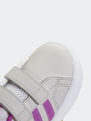 adidas Grey/Purple VS Pace 2.0 Trainers - Image 8 of 9