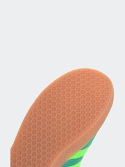 adidas Originals Green/Lime Junior Gazelle Trainers - Image 9 of 9