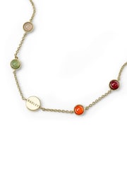 Peers Hardy Gold Radley 18ct Plated Multi Stone Bracelet - Image 4 of 5