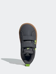 adidas Khaki/Lime VS Pace 2.0 Trainers - Image 6 of 9