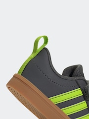 adidas Khaki/Lime VS Pace 2.0 Trainers - Image 7 of 9