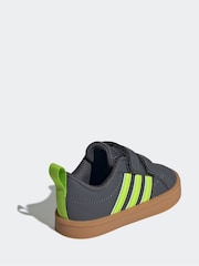 adidas Khaki/Lime VS Pace 2.0 Trainers - Image 9 of 9