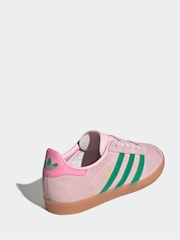 adidas Originals Pink Junior Gazelle Trainers - Image 4 of 9