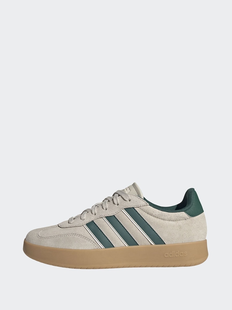 adidas Grey Barreda Animal Print Trainers - Image 2 of 9