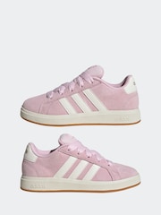 Розовый - Кроссовки adidas Grand Court 00-х - Изображение 5 из 9