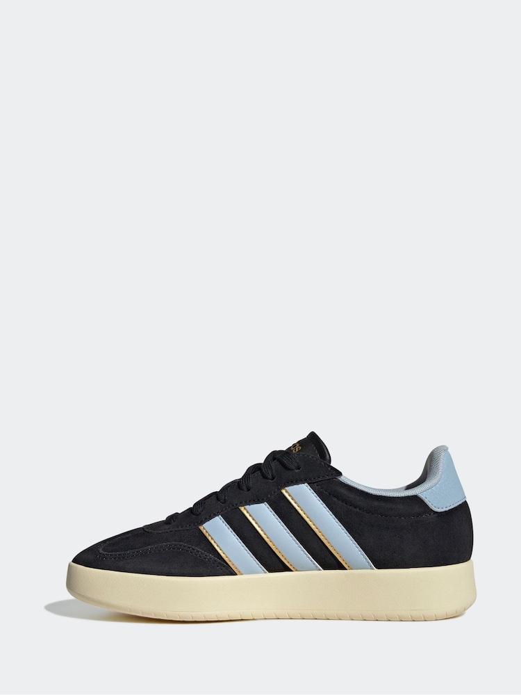 Темно-черный - Кроссовки со звериным принтом adidas Barreda - Image 2 of 9