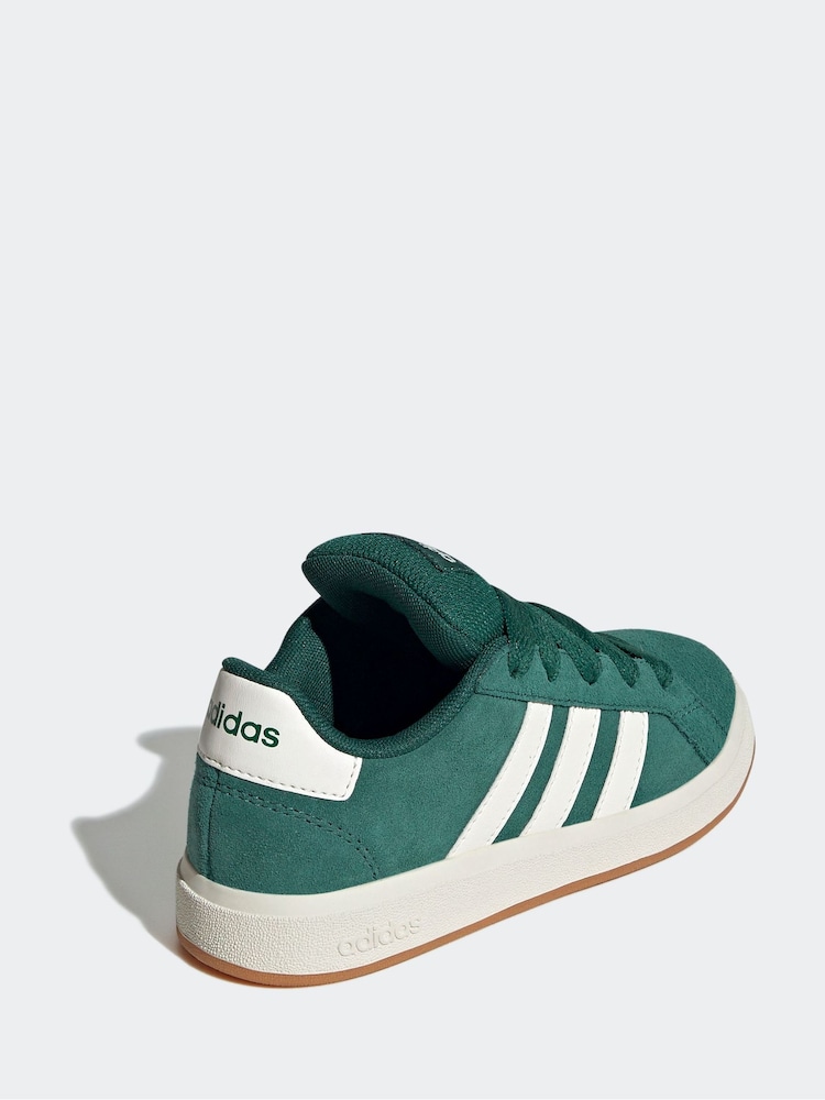adidas Green Grand Court 00s Trainers - Image 4 of 9