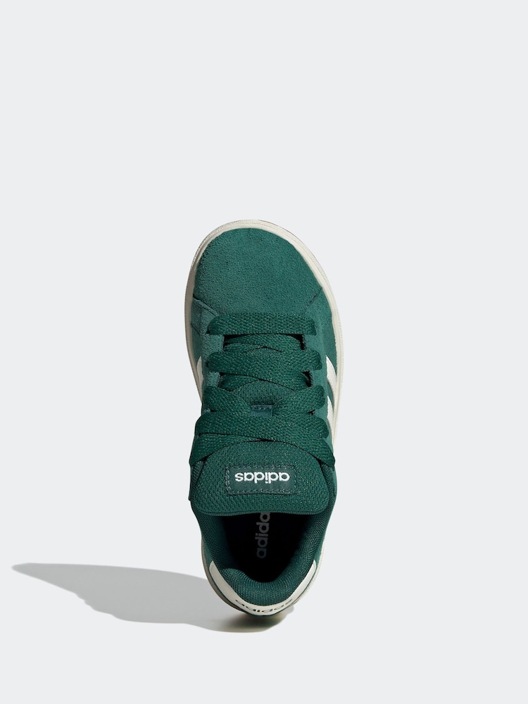 adidas Green Grand Court 00s Trainers - Image 6 of 9