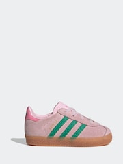 Rose - Adidas Originals Gazelle Infant Kids Trainers - Image 1 de 9