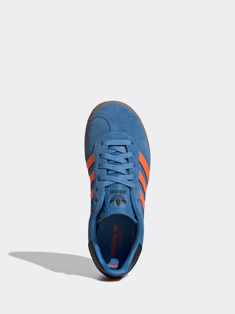 Albastru deschis - Pantofi sport adidas Originals Gazelle - Image 6 of 9