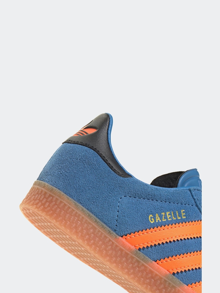 Albastru deschis - Pantofi sport adidas Originals Gazelle - Image 8 of 9