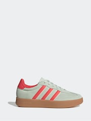 adidas Green Barreda Animal Print Trainers - Image 1 of 9