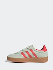 adidas Green Barreda Animal Print Trainers - Image 2 of 9