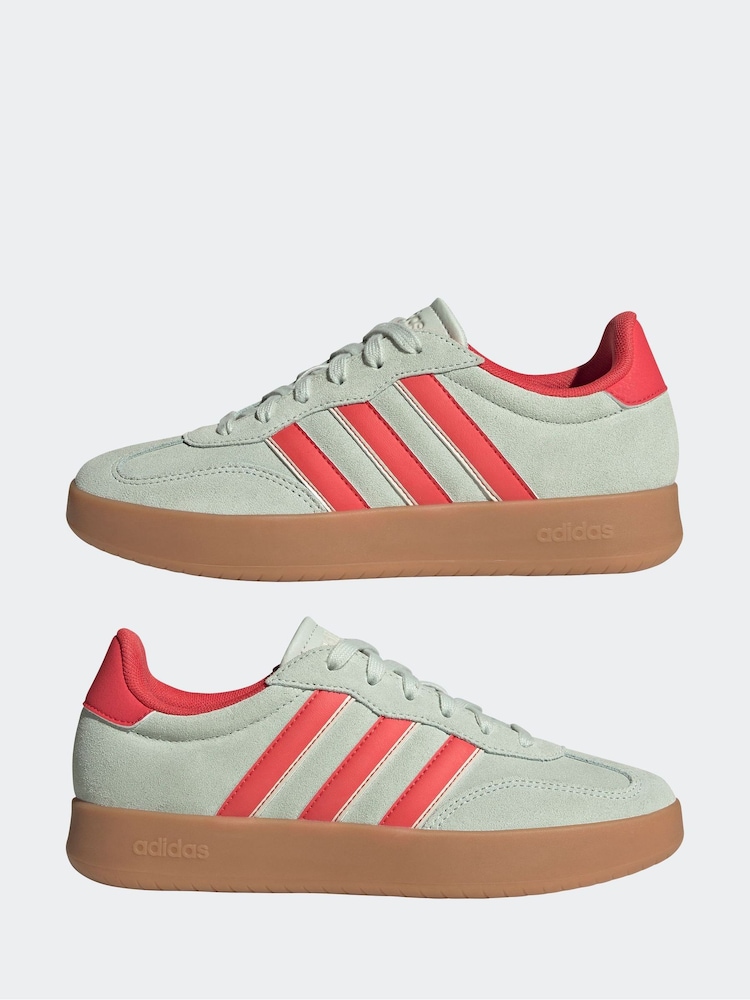 adidas Green Barreda Trainers - Image 5 of 9