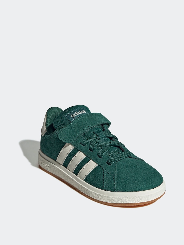 adidas Green Light Grand Court 00s Trainers - Image 3 of 9