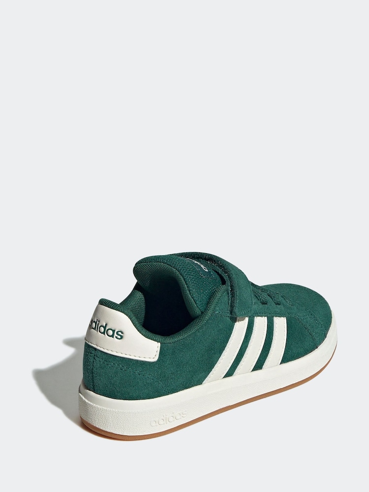 adidas Green Light Grand Court 00s Trainers - Image 4 of 9